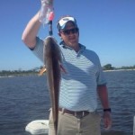 Redfish in April with Pelican State Fishing Charters Captain Dave